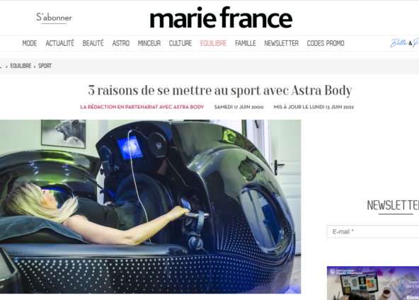 3 raisons de se mettre au sport avec Astra Body